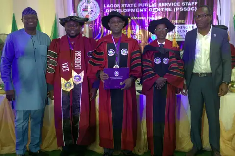 The first inaugural lecture at the Lagos State Public Service Staff Development Centre